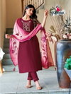 Srishti By Parra 10001 To 10006 Kurti With Bottom Dupatta wholesale price in Surat